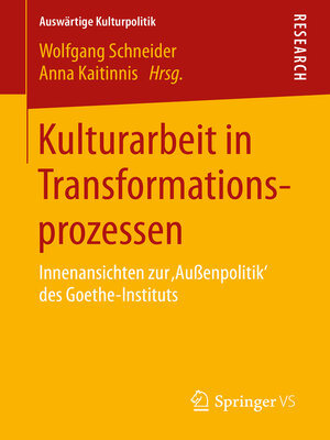 cover image of Kulturarbeit in Transformationsprozessen